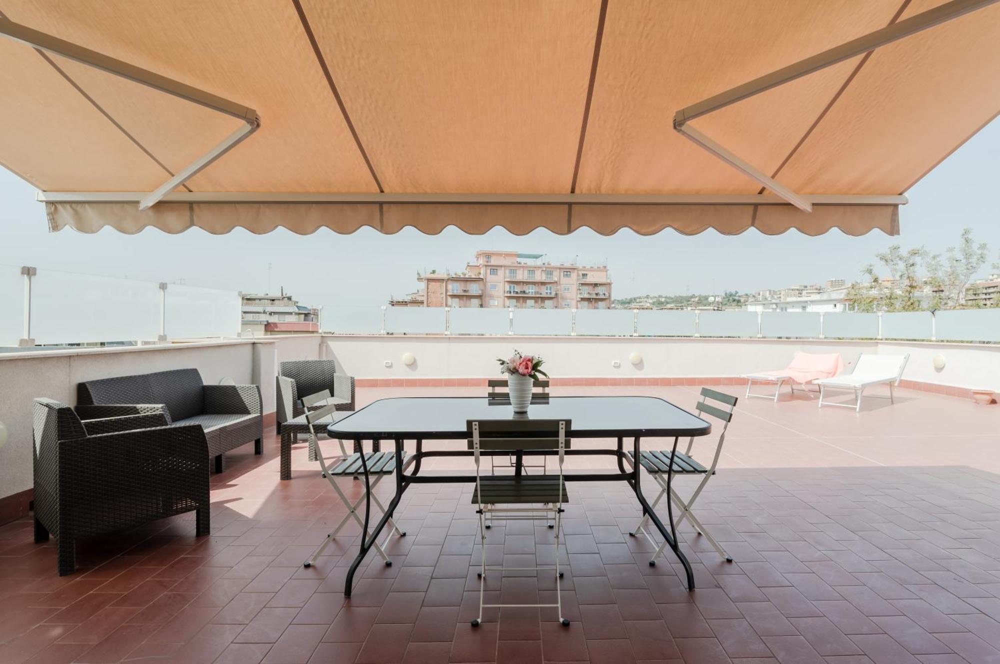 Catania Skyview Terrace: Your Urban Escape Esterno foto